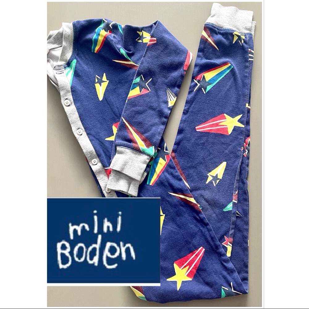 MINI BODEN Cosy Sleep All In One Pajamas- 11 Years